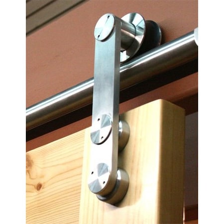 Orca Hardware Round Track Drop Hanger Only, SS Stainless Steel Finish RDST-HANGER-SS